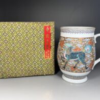 中国 景徳鎮 KIRIN BEER MUG COLLECTION 特別頒布「粉彩麒麟図」