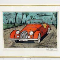 ベルナール・ビュッフェ（Bernard Buffet） リトグラフ「モーガン」