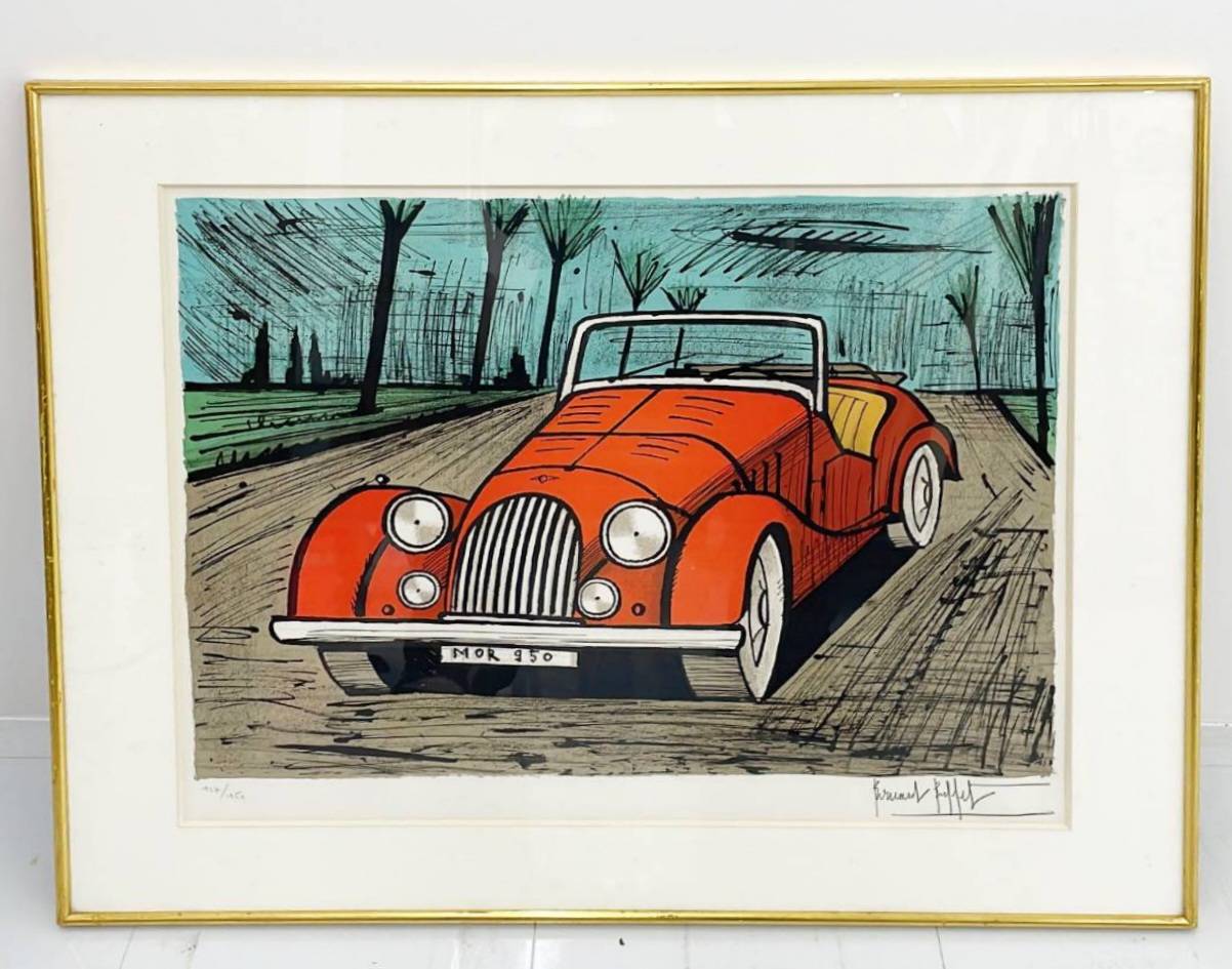 ベルナール・ビュッフェ(Bernard Buffet) リトグラフ「モーガン」