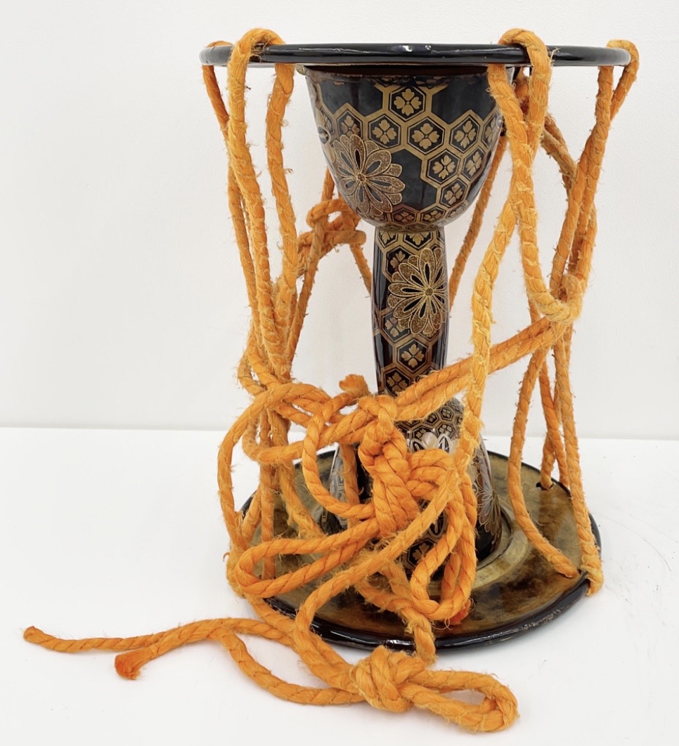 小鼓 蒔絵 和楽器