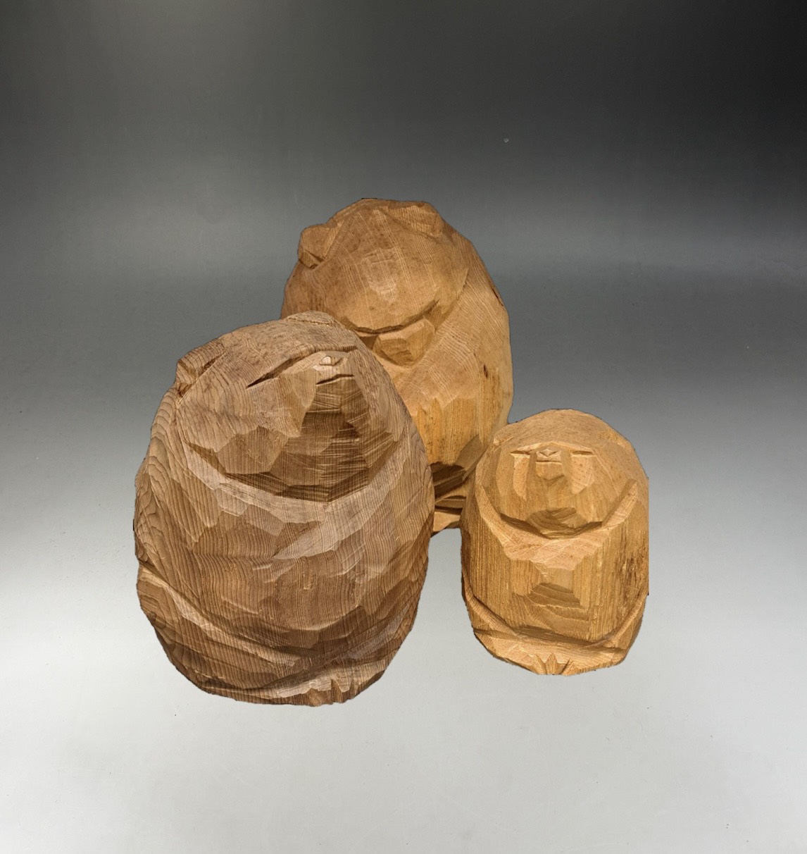 柴崎重行 熊 3点