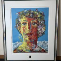 絹谷幸二 リトグラフ「勝利をあなたに」 1998年 限定365部