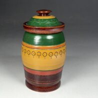 五代 川端近左 造 独楽塗煙草入