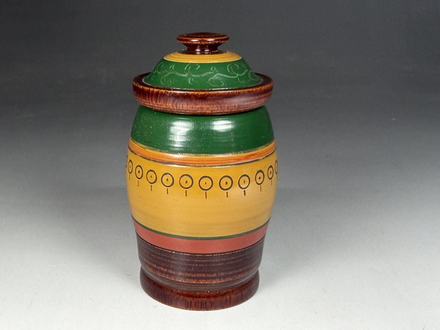 五代 川端近左 造 独楽塗煙草入