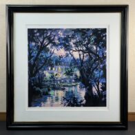 笹倉鉄平 「ヴァイオリンの森に」 シルクスクリーン