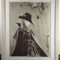 天野喜孝 「そよぎ(SEPIA)」大型 リトグラフ