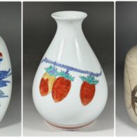 肥前名匠窯 瓶揃 風船子