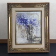 栗原一郎 キャンバス 油彩 1972年 F6