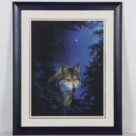 ジョウ・ナイトウ「蒼い森」紙 ジークレー 限定200部