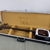 津軽三味線(短棹、子持ち綾杉、金細、天神カケ)